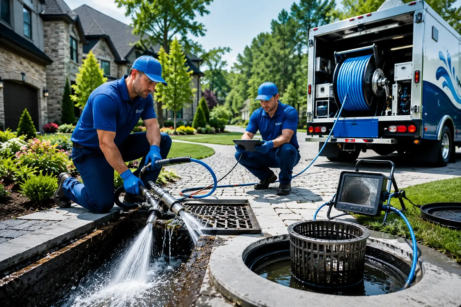 Local outdoor drain cleaning professionals in Spencer, OH