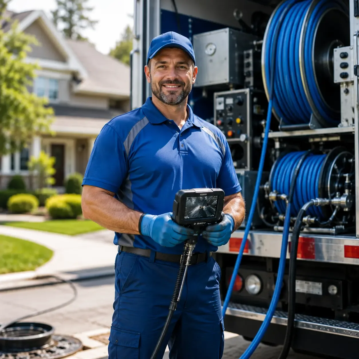 Local outdoor drain cleaning specialists in Spencer, OH